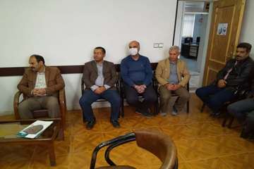 دیدار مدیر کل دامپزشکی استان خراسان رضوی با همکاران شبکه دامپزشکی شهرستان چناران به جهت معارفه رئیس 